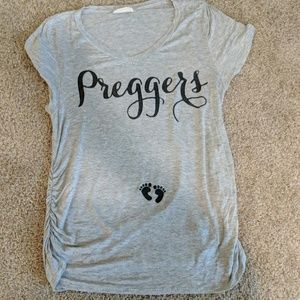 The ultimate pregnancy announcement shirt!